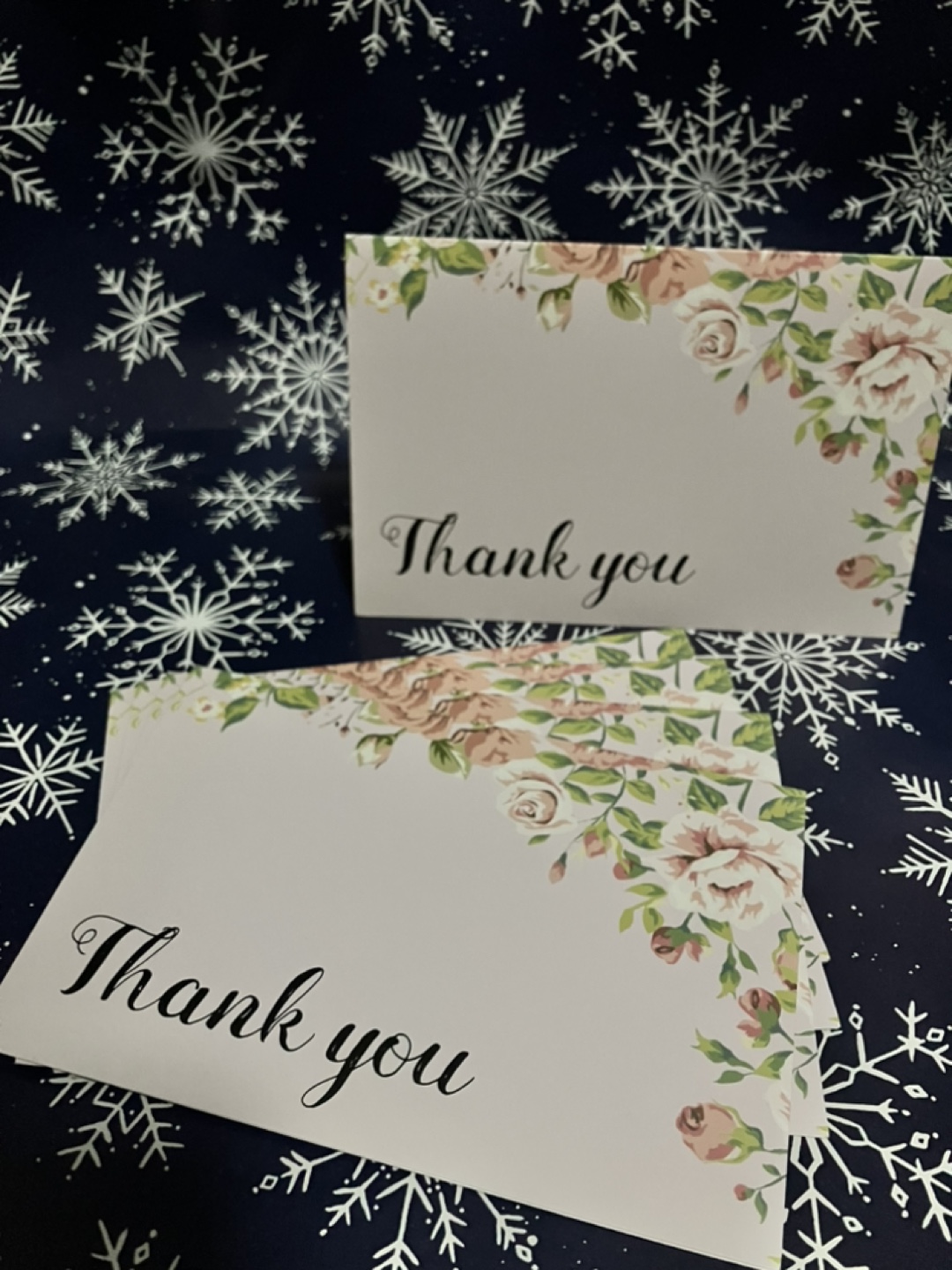 Floral Thank You Cards