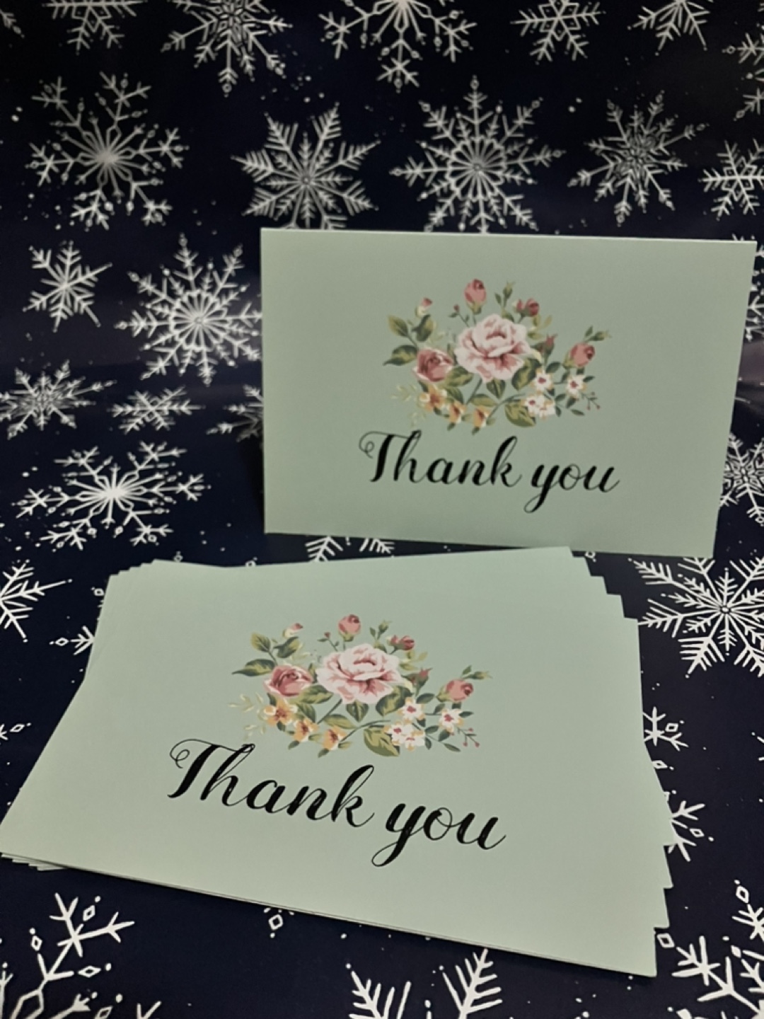 Floral Thank You Cards - photo 3
