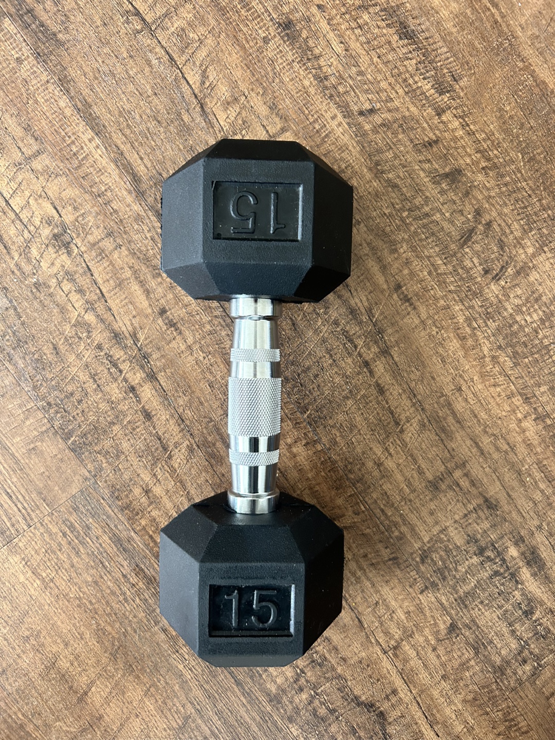 15 lb Hex Dumbbell