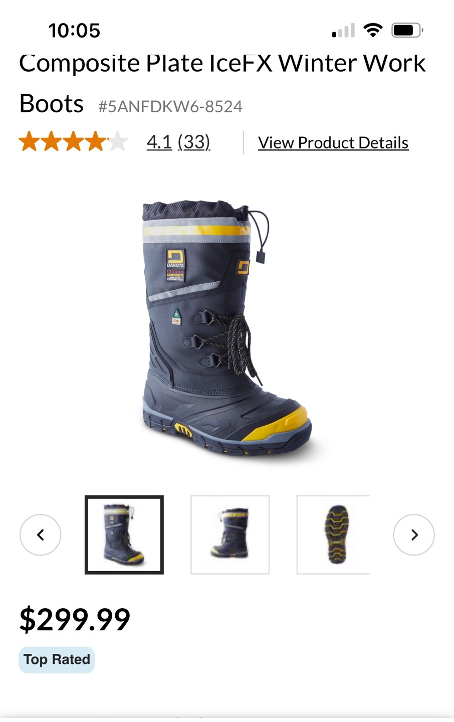Dakota ProPac Composite Winter Work Boots - photo 4