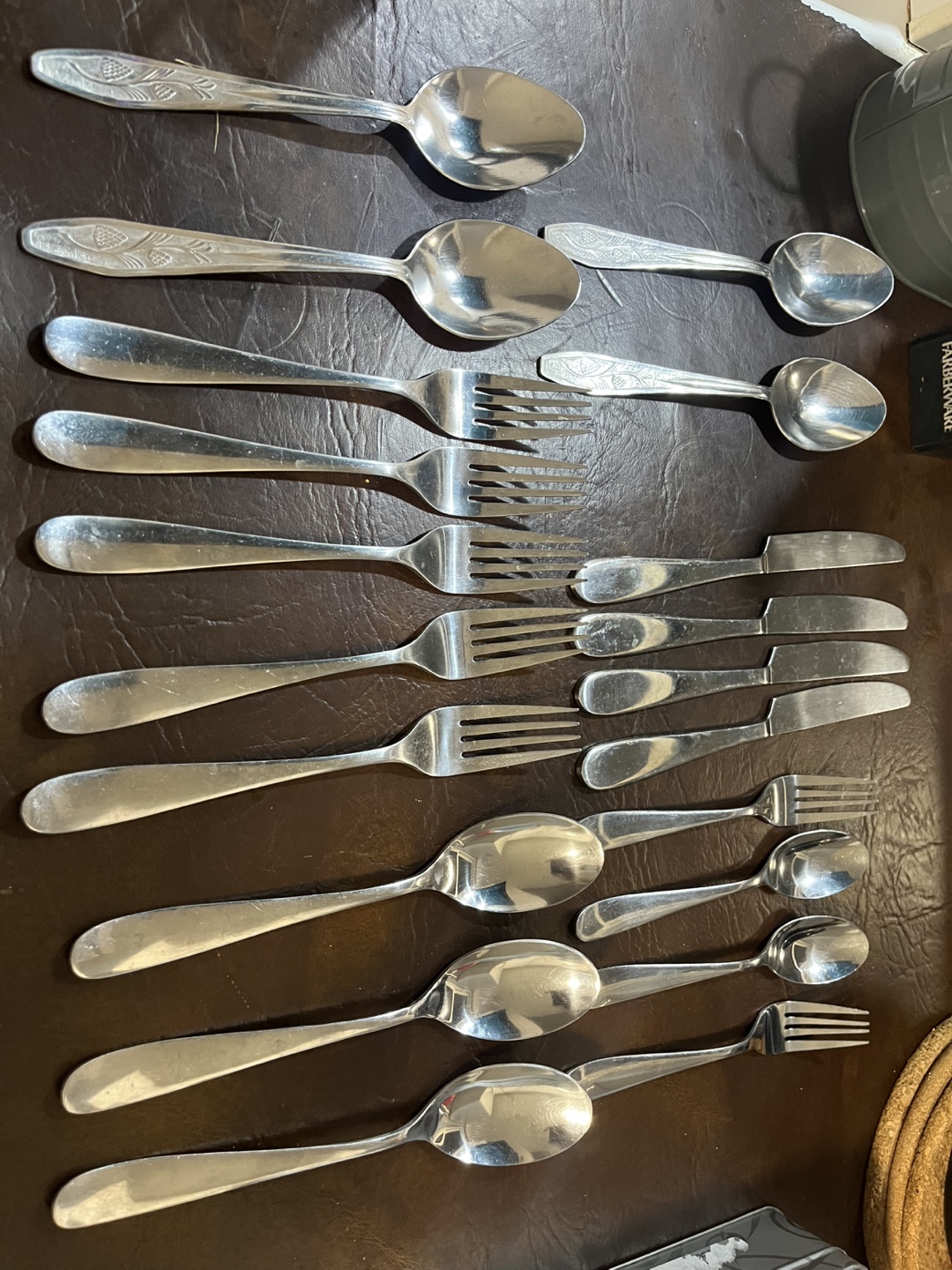 Hampton Forge 25-Piece Stainless Steel Cutlery Set