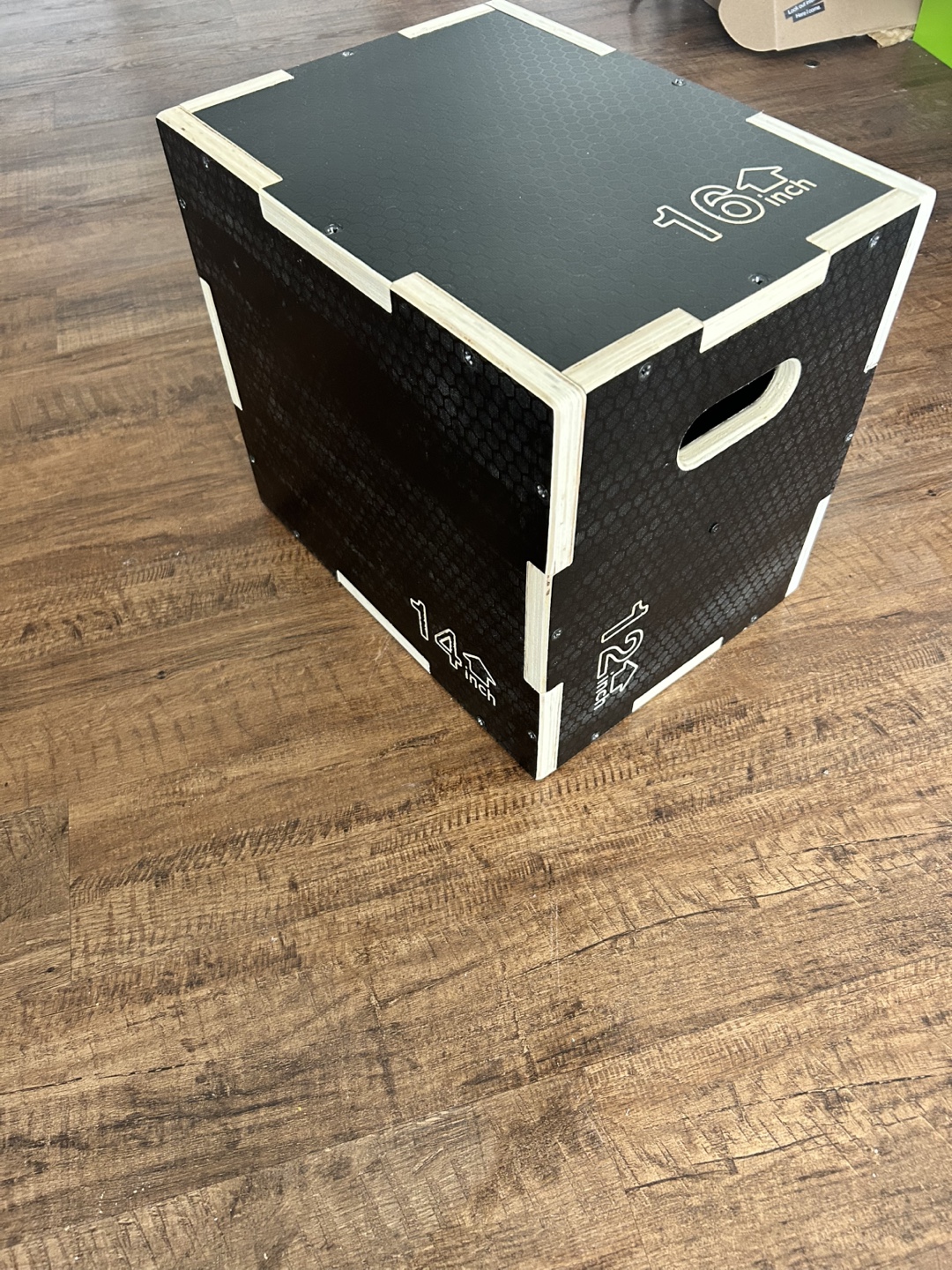 3 in 1 plyometric Jump Box - 12", 14", 16"