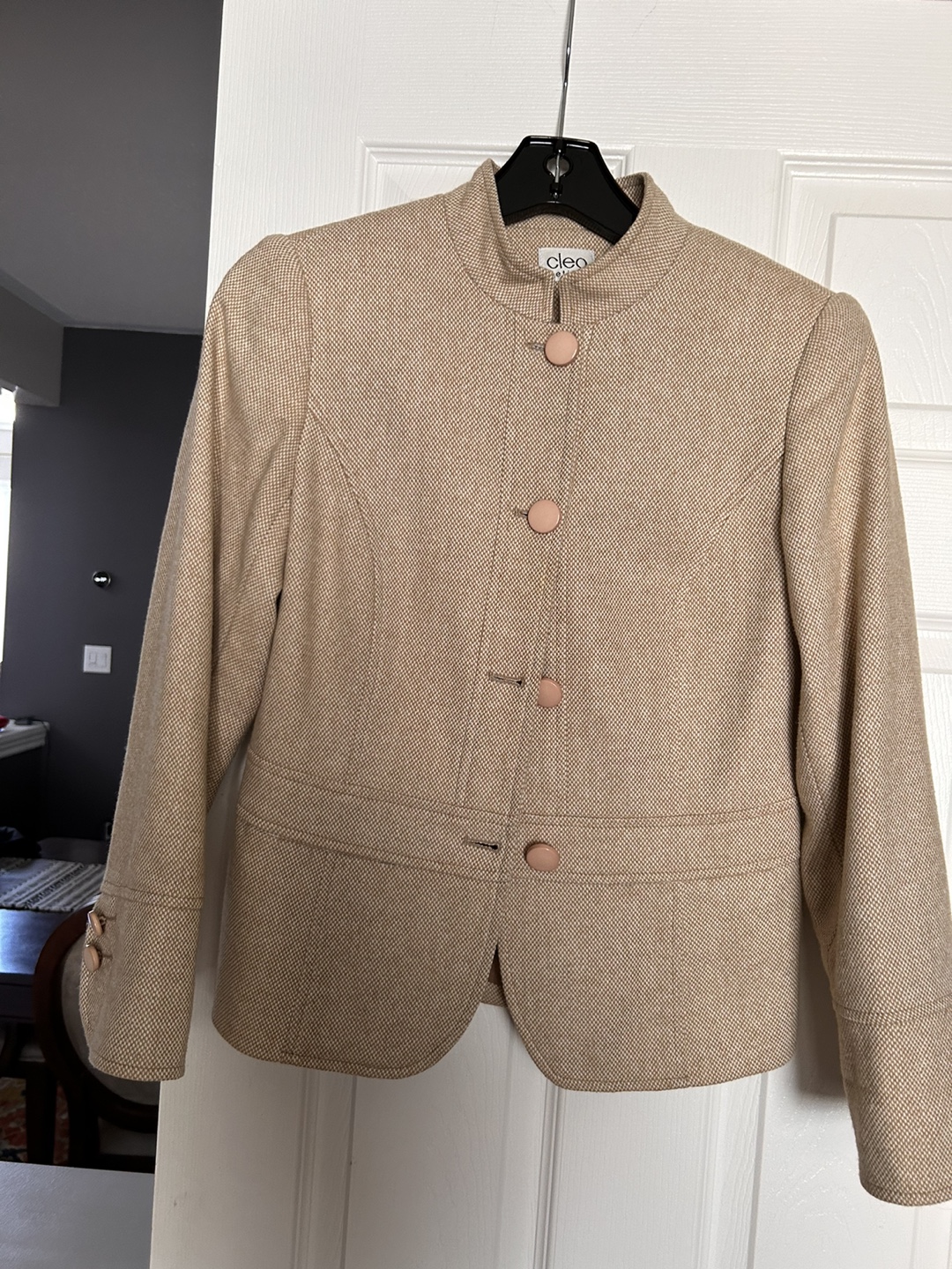 Cleo Petites Beige Blazer xs/small