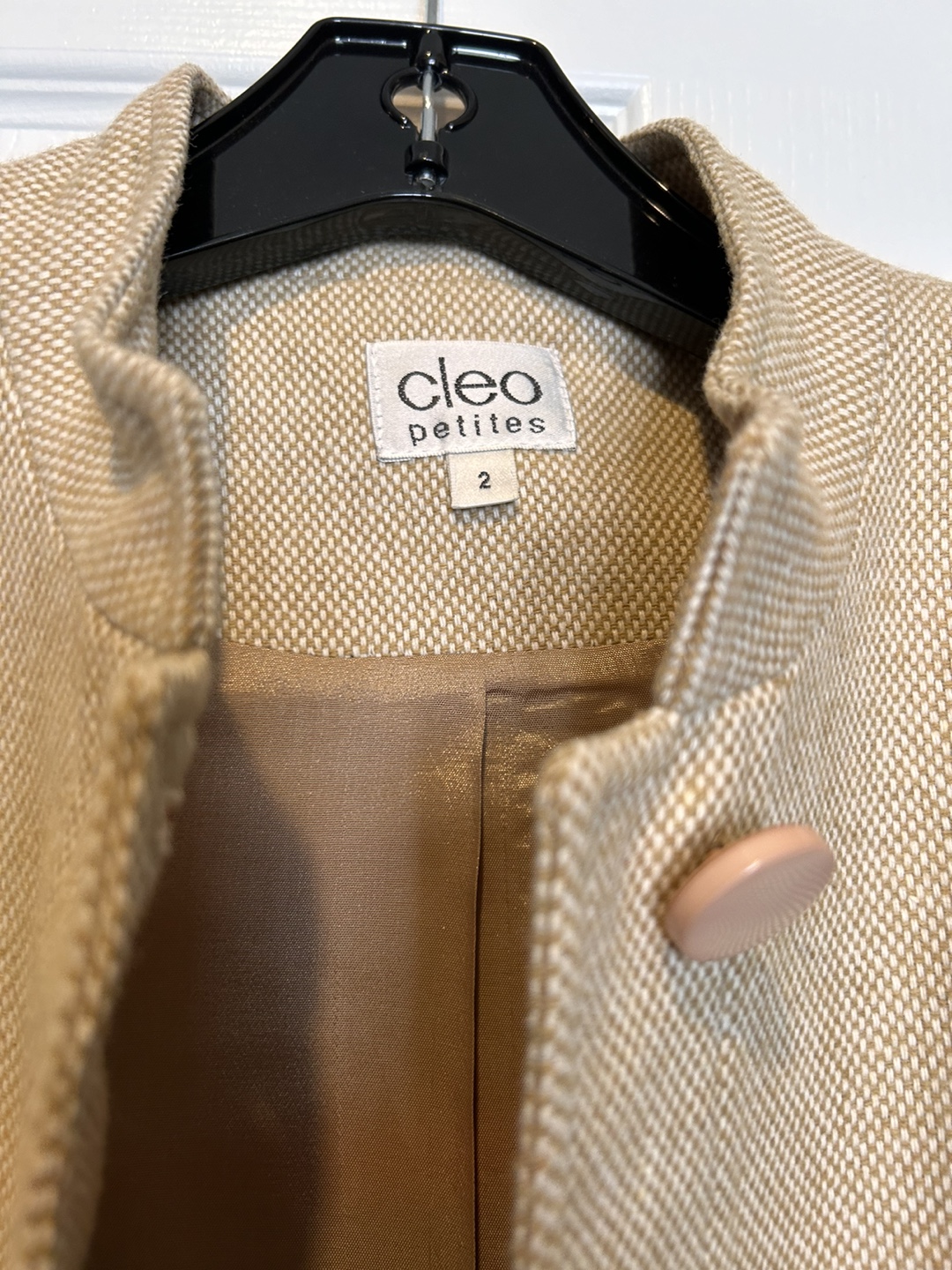 Cleo Petites Beige Blazer xs/small - photo 5