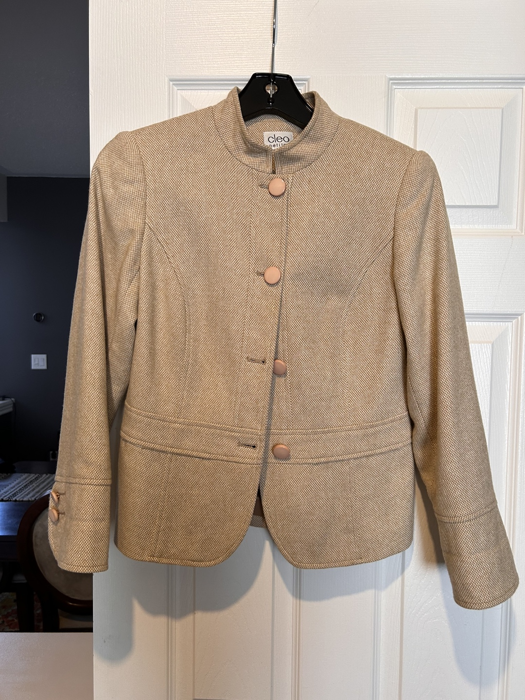 Cleo Petites Beige Blazer xs/small - photo 4