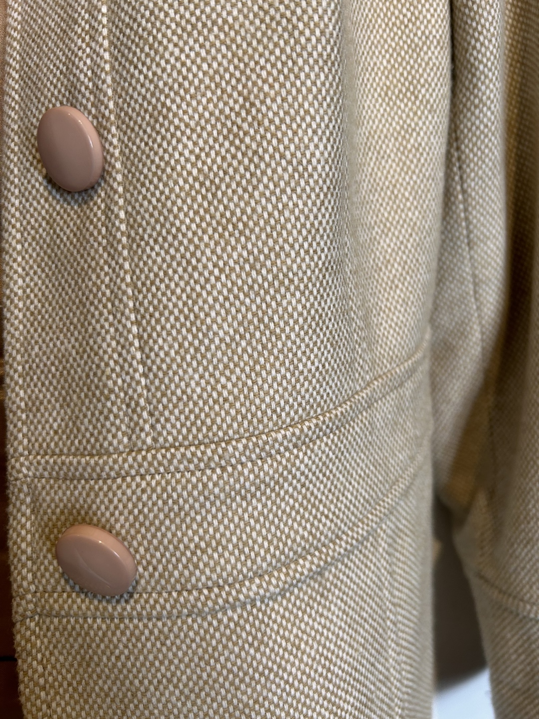 Cleo Petites Beige Blazer xs/small - photo 3