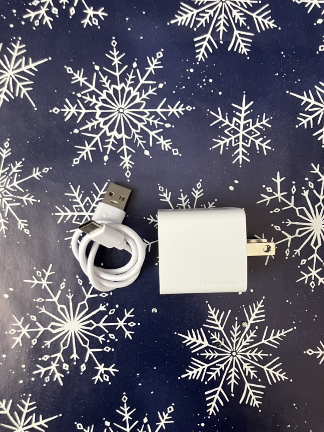 Insignia 20W Dual USB-A and USB-C Wall Charger with Cable