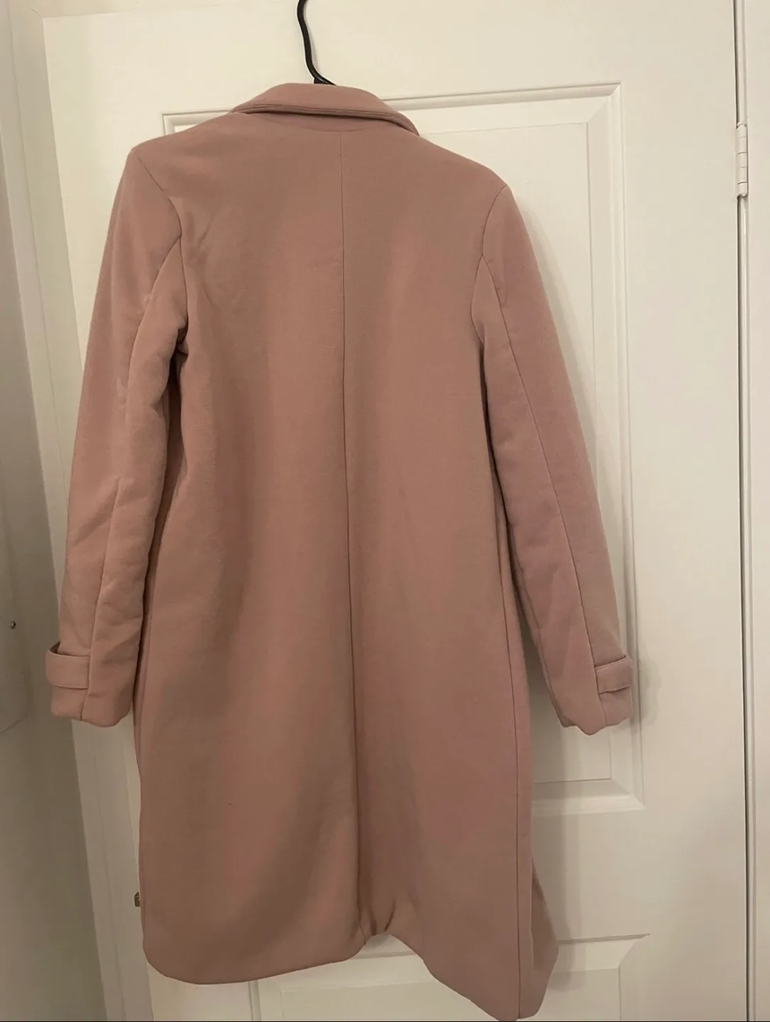 FashionNova Double-breasted overcoat - dusty pink image indicator(2)
