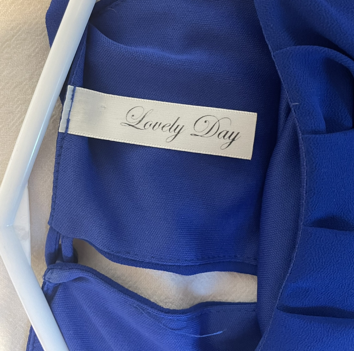 Lovely Day Royal Blue Halter Mini Dress - photo 3