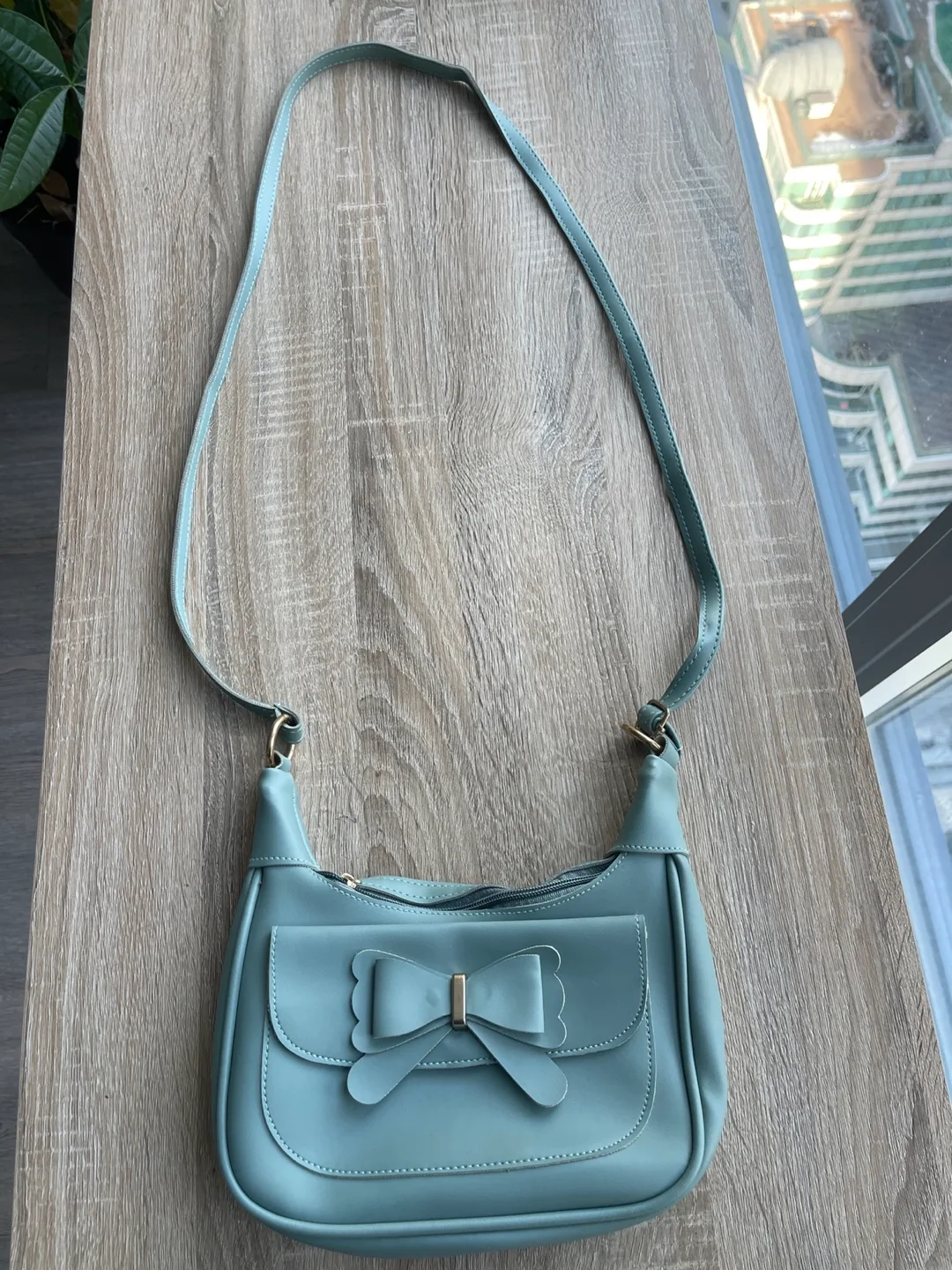 *‼️Moving Sale‼️* Brand new-Cute sage green crossbody bag thumbnail