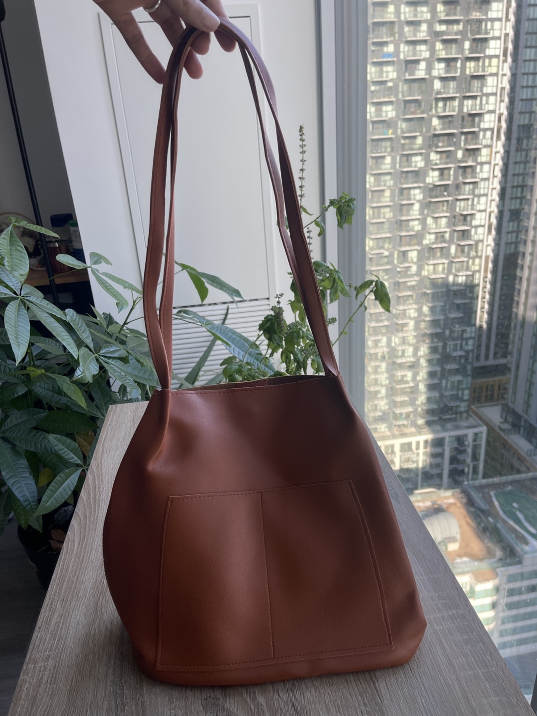 *‼️Moving Sale‼️* Brand new-Brown Leather Tote Bag - photo 2