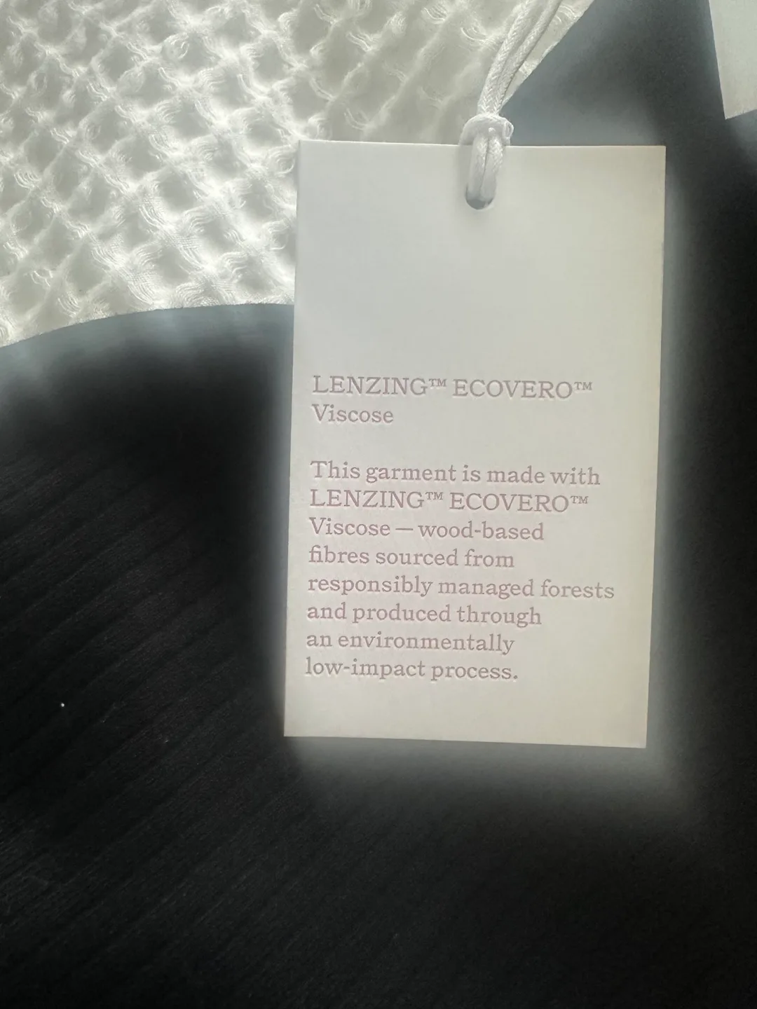 Aritzia Black Ribbed Knit Mini Dress image indicator(3)