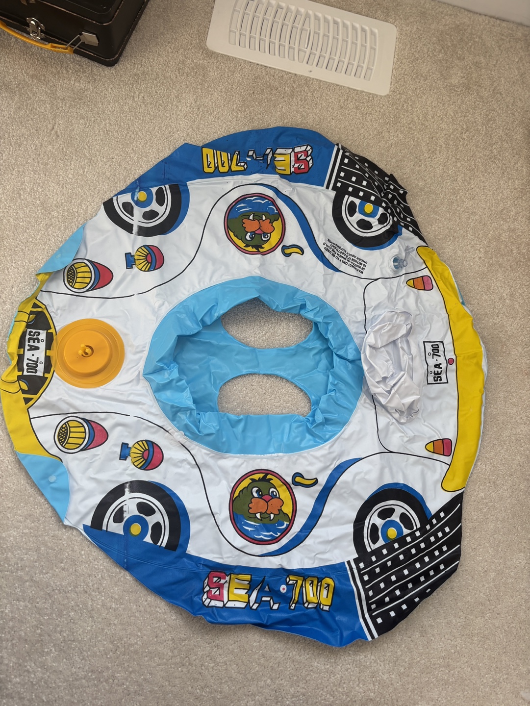 Vintage Sea-700 Baby Swim Ring