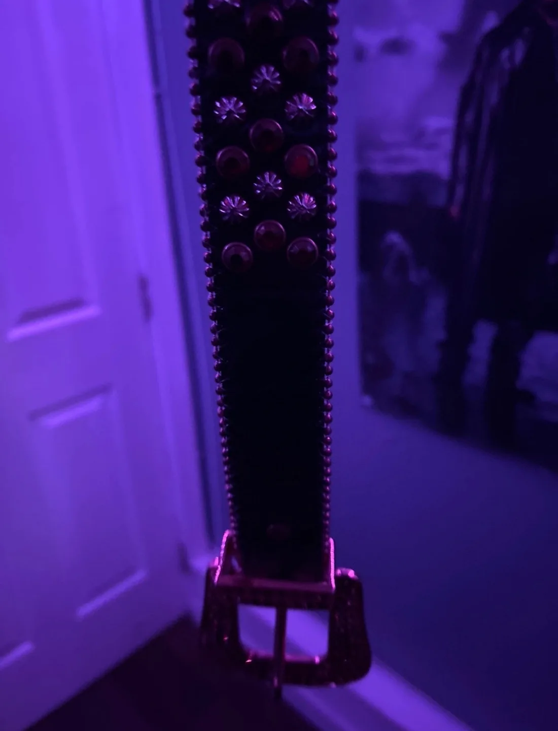 Authentic B.B. Simon Belt image indicator(2)