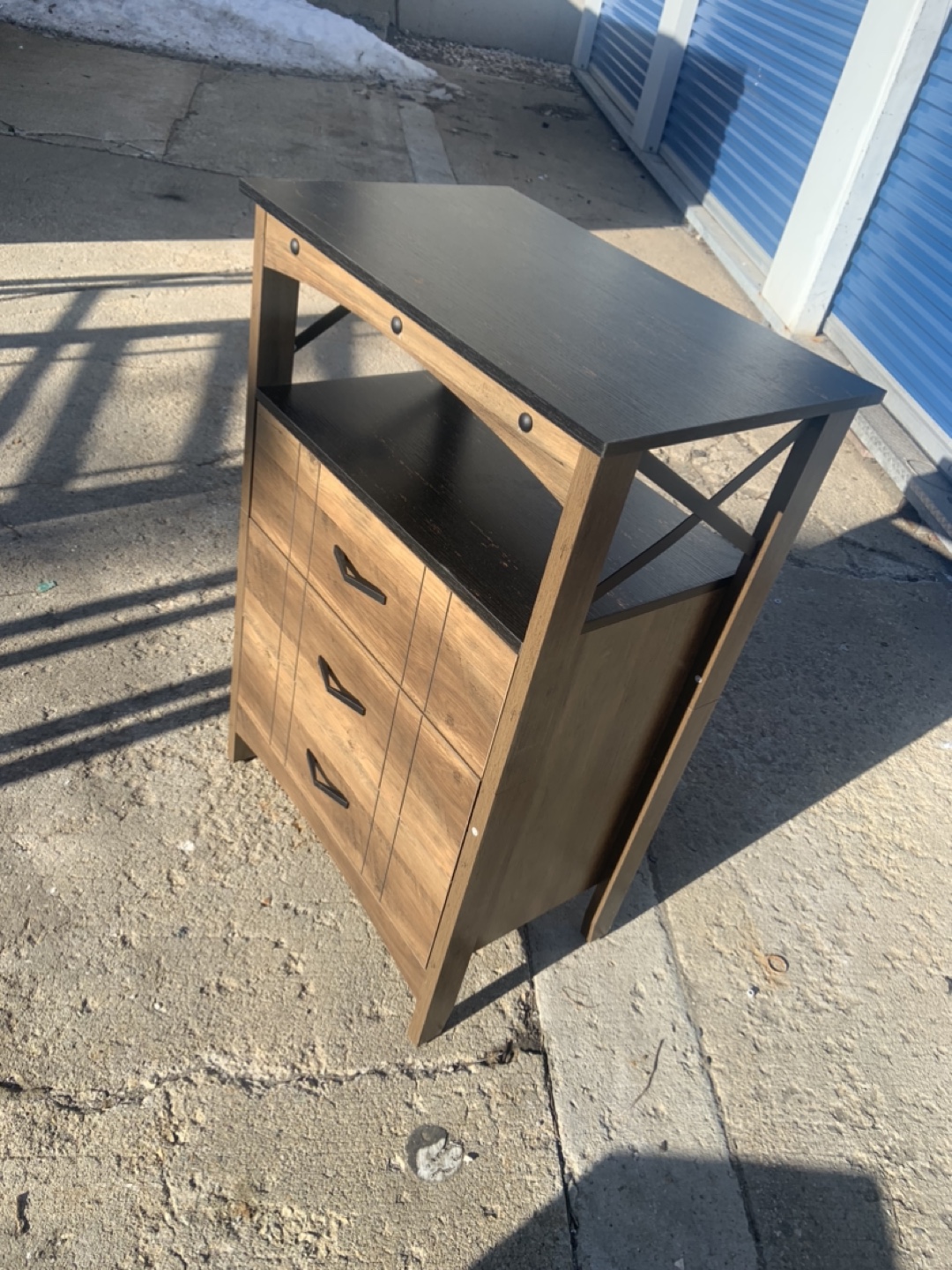 3-Drawer Storage Cabinet - photo 2