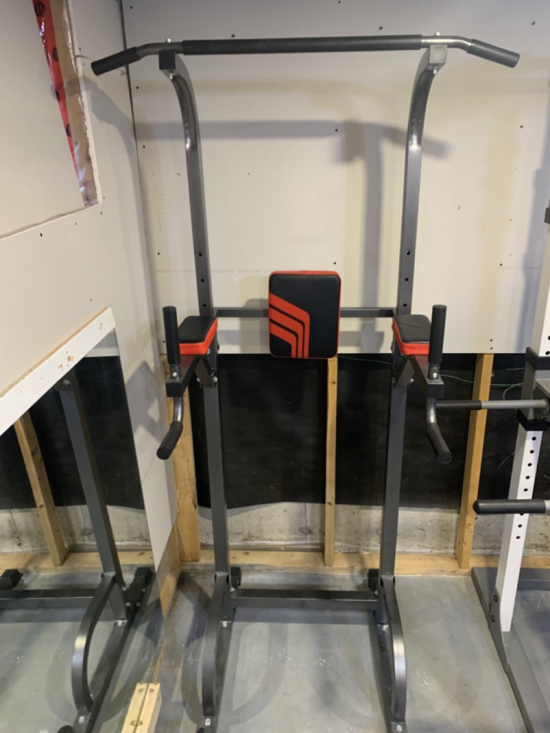 Power Tower Dip Station Pull Up Bar Home Gym Workout - photo 2