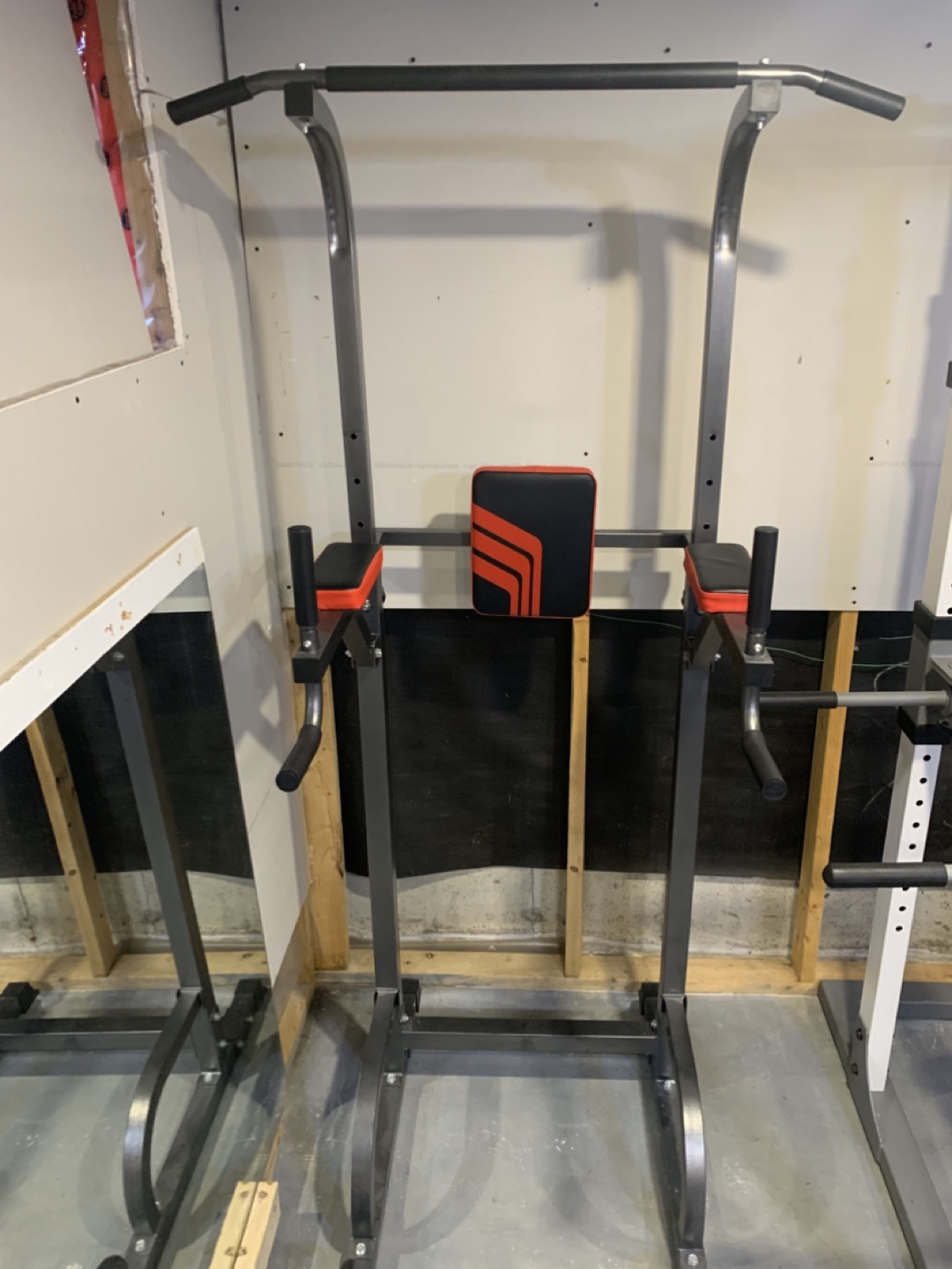 Power Tower Dip Station Pull Up Bar Home Gym Workout - photo 3