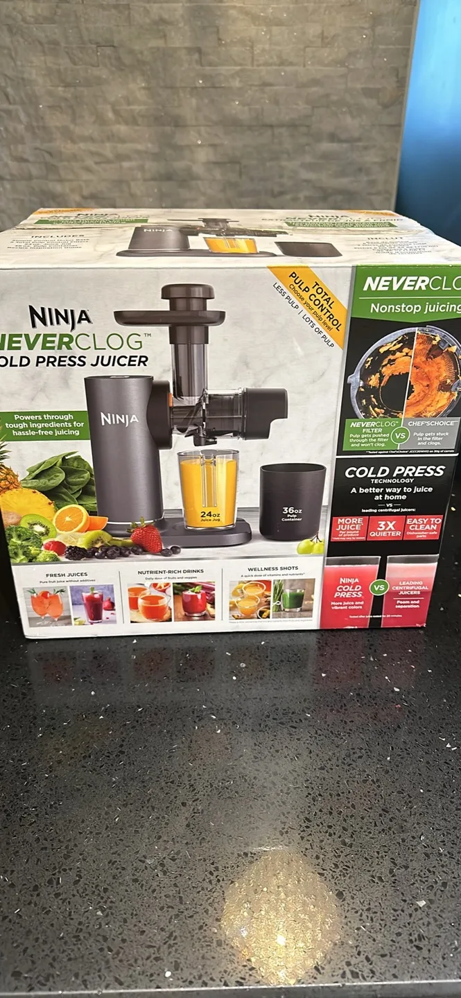 Ninja NeverClog Cold Press Juicer thumbnail