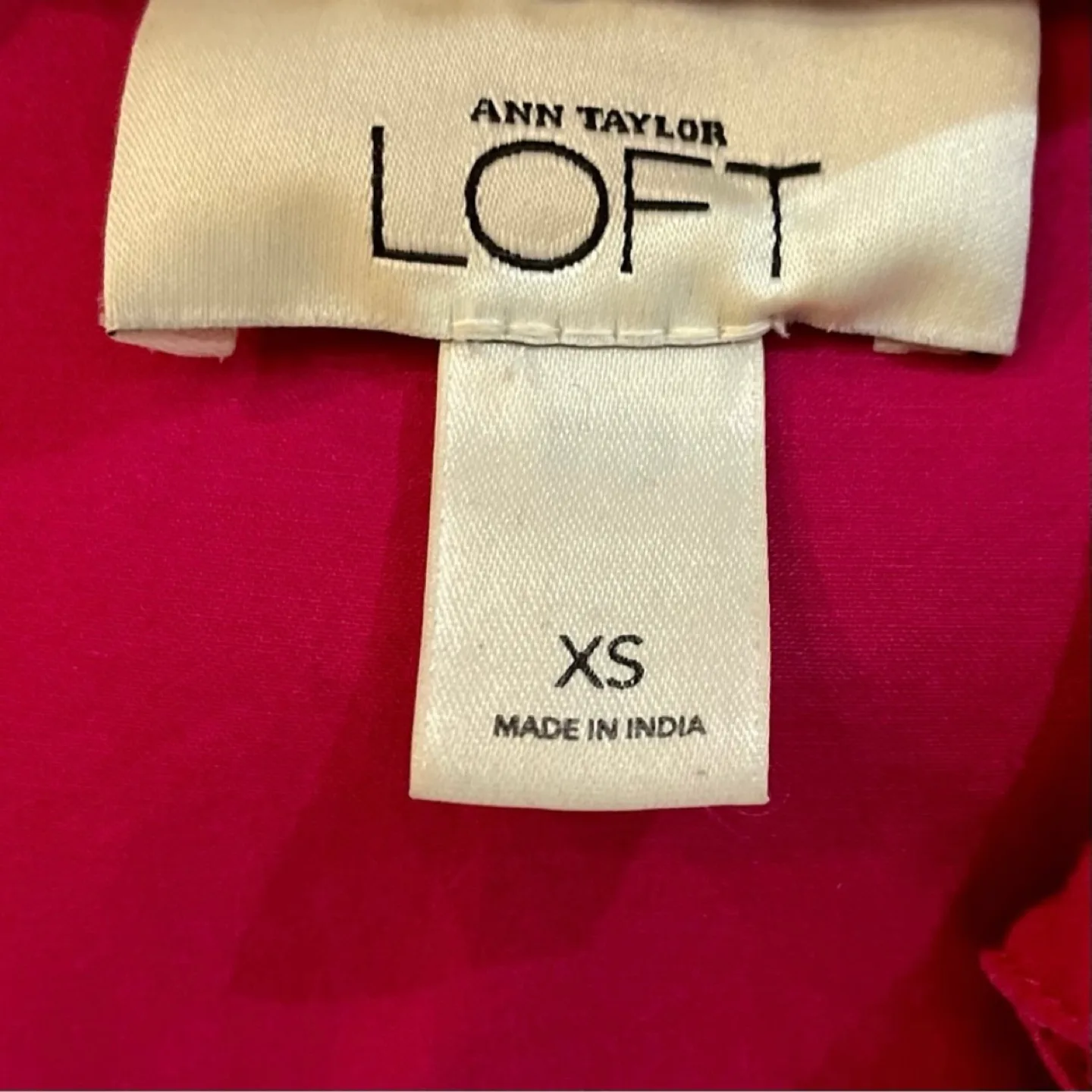 Ann Taylor Loft Short Sleeve Blouse image indicator(3)