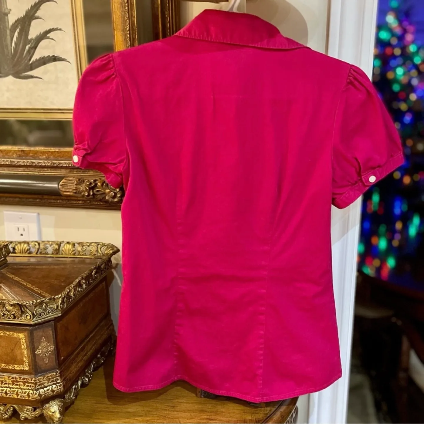 Ann Taylor Loft Short Sleeve Blouse image indicator(2)