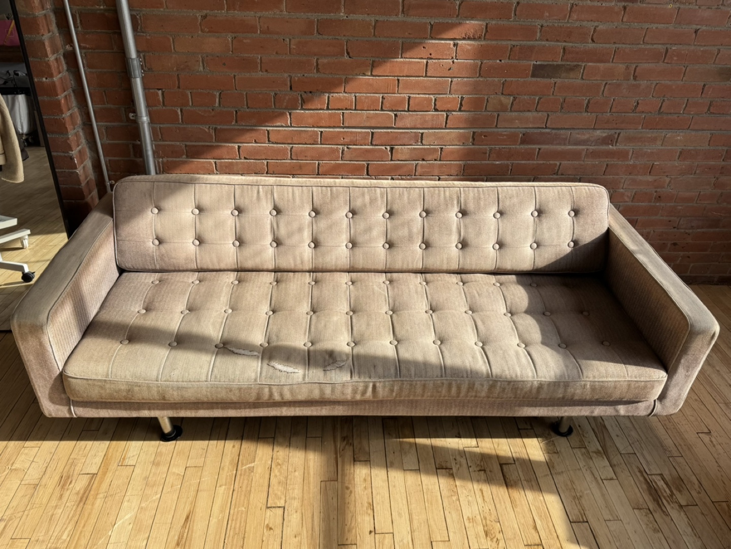 FREE Mid-Century Modern Fabric Couch - photo 2
