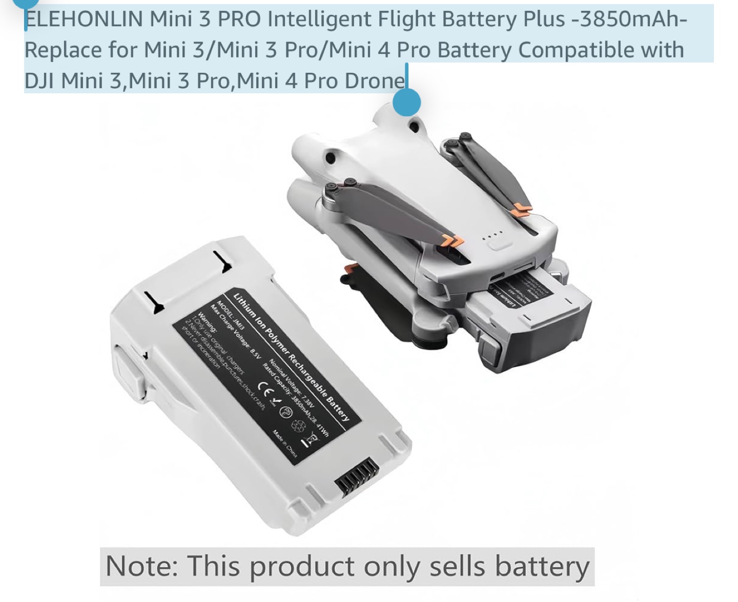 Mini 3 PRO Intelligent Flight Battery Plus
