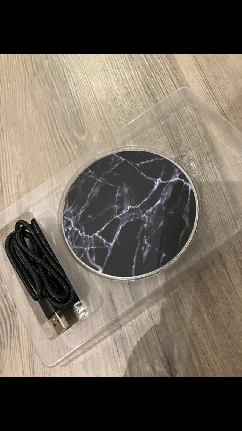 Spark Station Wireless Charging Pad Black Marble image indicator(3)