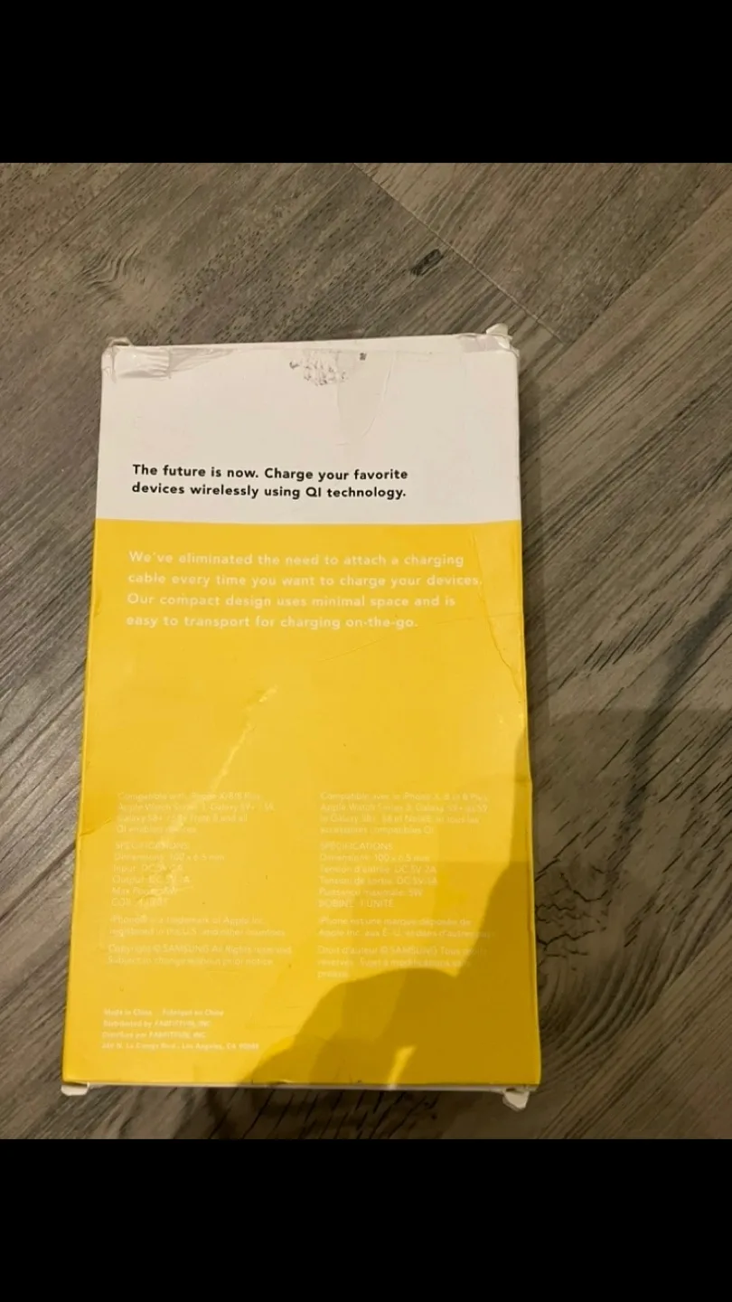 Spark Station Wireless Charging Pad Black Marble image indicator(2)