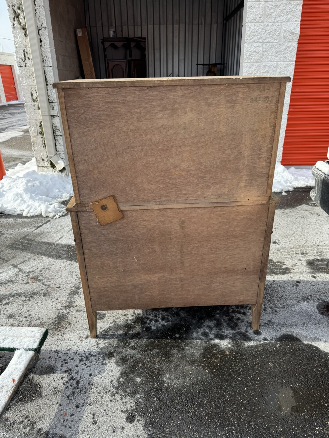 Vintage Wood Double Dresser - photo 5