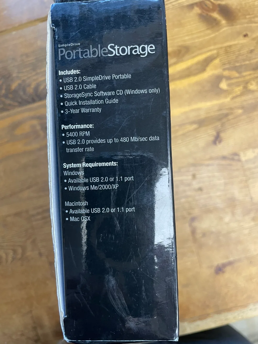 SimpleTech SimpleDrive 60GB USB 2.0 Portable Hard Drive image indicator(4)