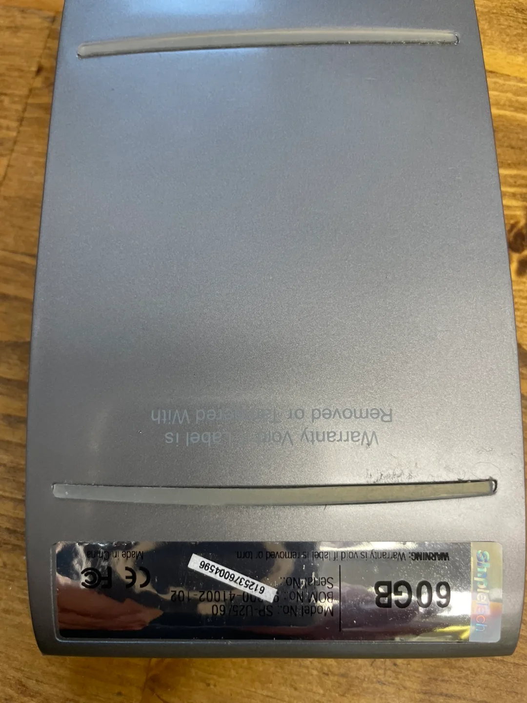 SimpleTech SimpleDrive 60GB USB 2.0 Portable Hard Drive image indicator(5)