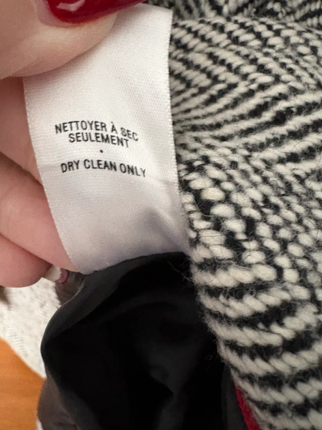 Jacob 3/4 length wool blend pea coat image indicator(6)