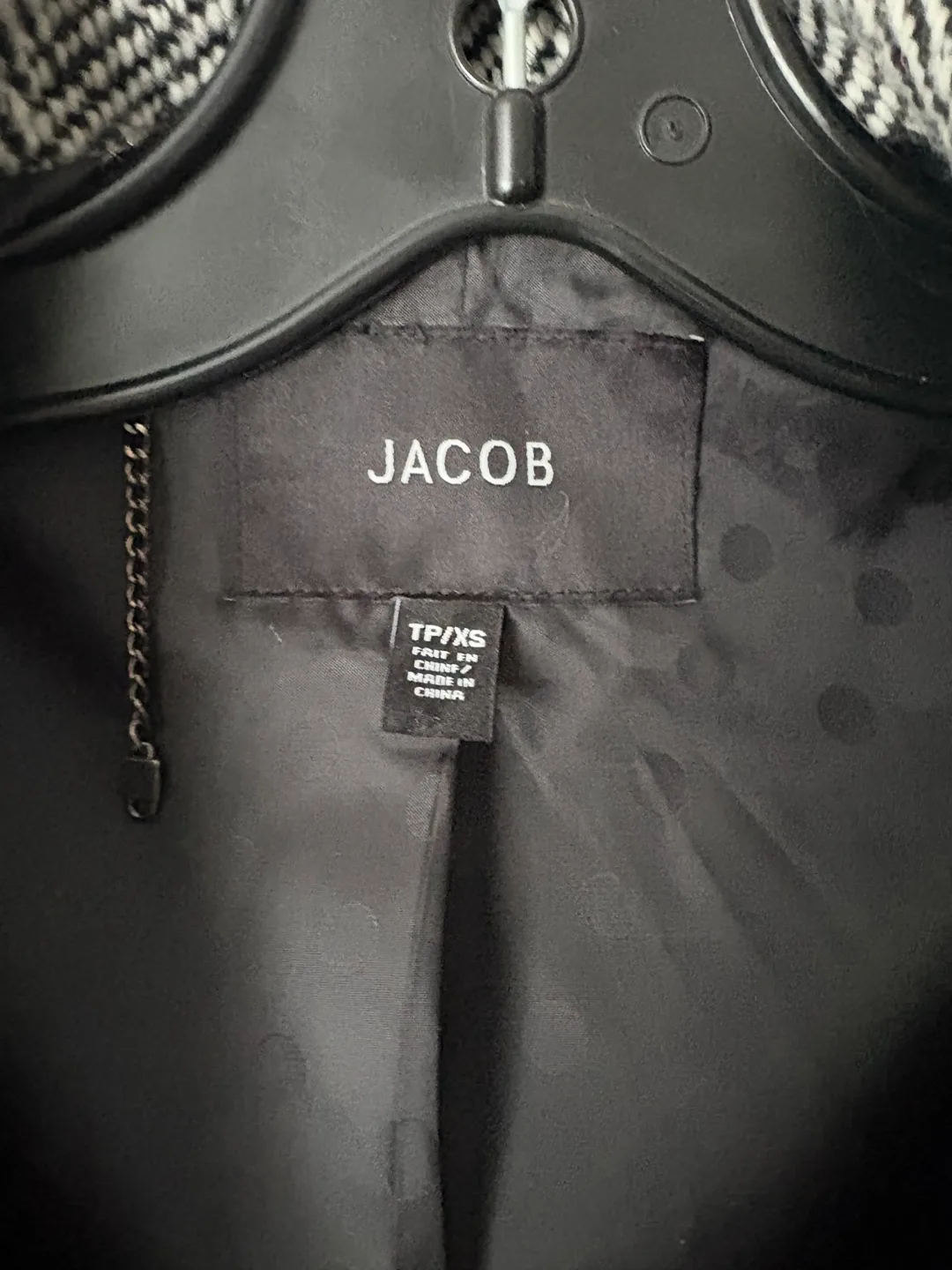 Jacob 3/4 length wool blend pea coat image indicator(2)