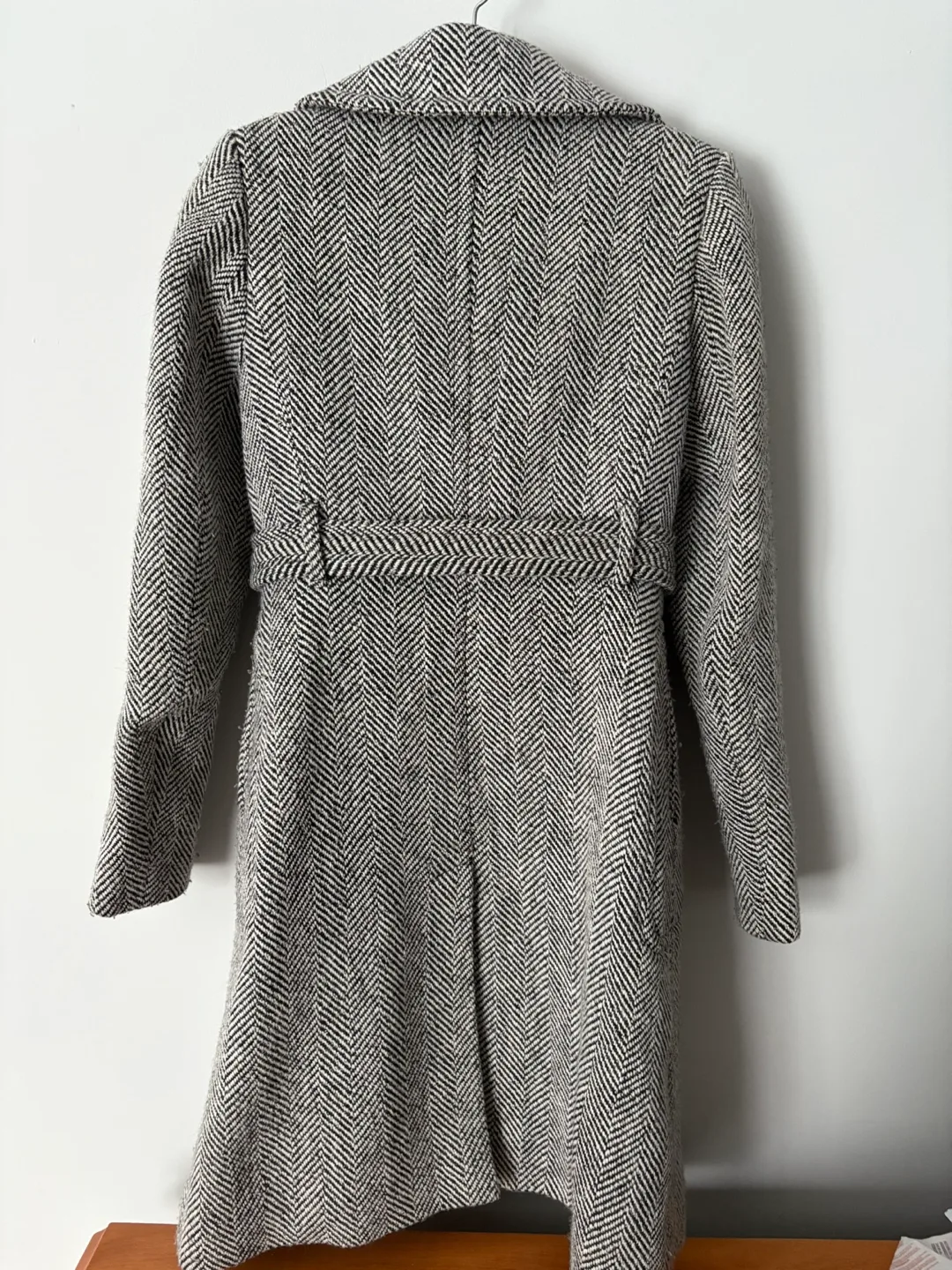 Jacob 3/4 length wool blend pea coat image indicator(3)