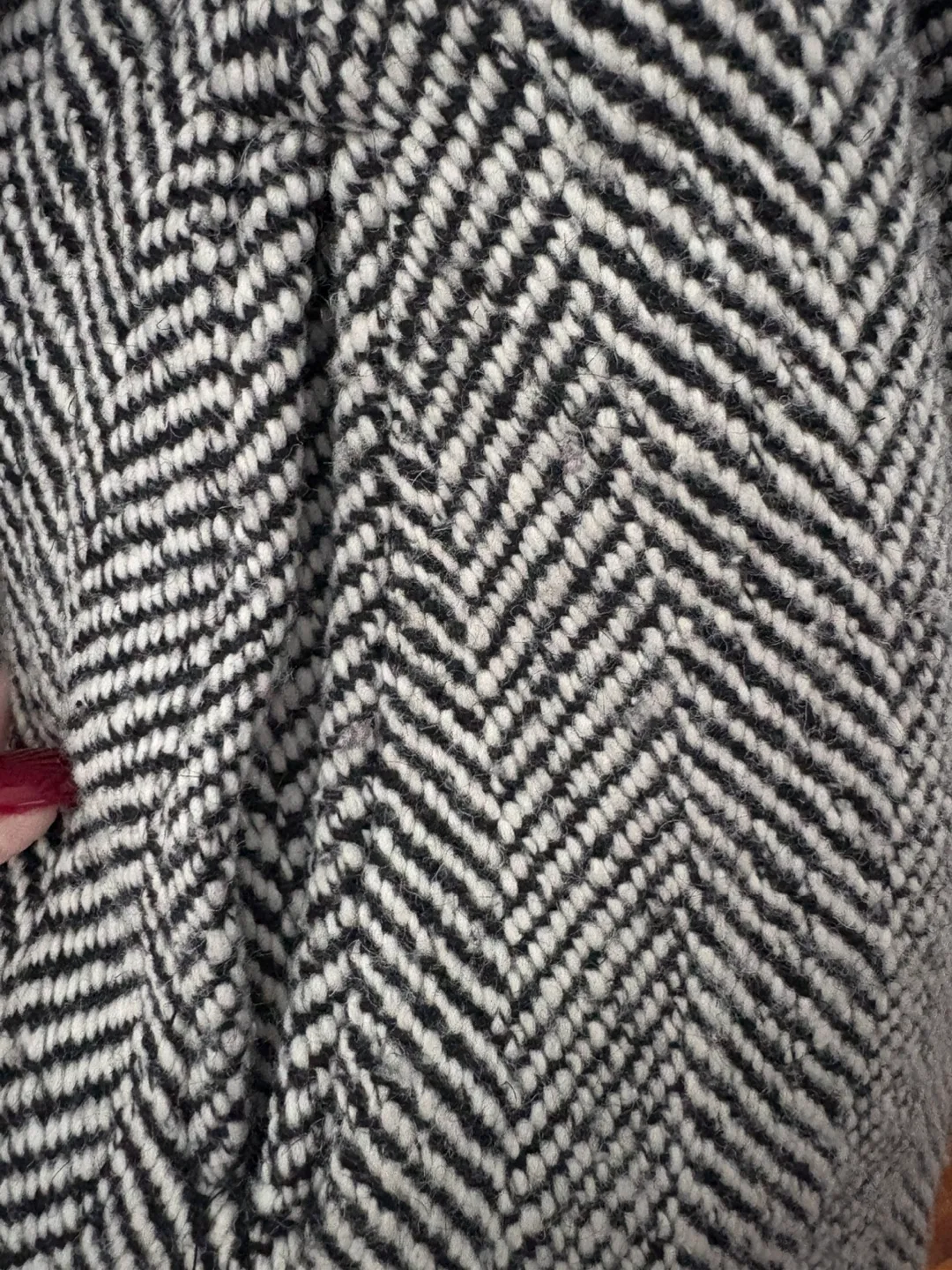 Jacob 3/4 length wool blend pea coat image indicator(8)