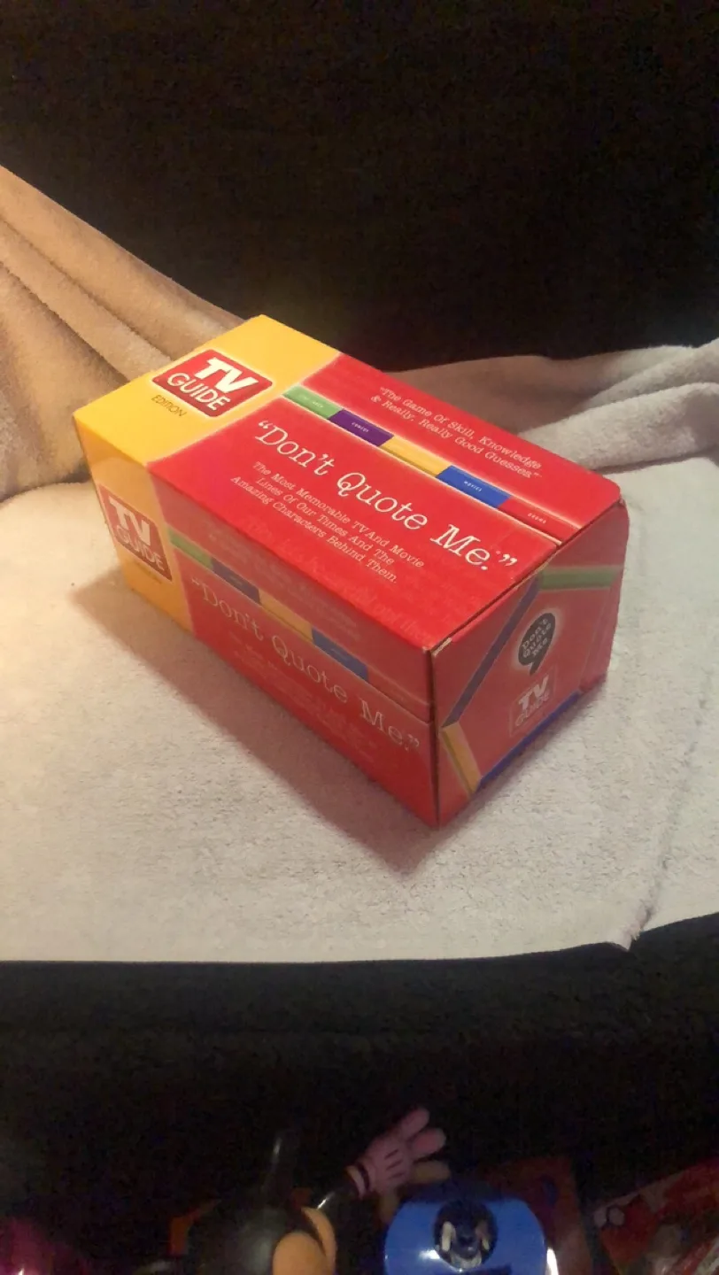 TV Guide Edition Don't Quote Me Trivia Game image indicator(3)