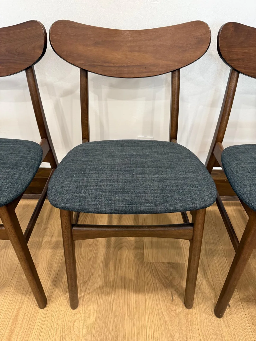 MCM Mid-Century Modern Dining Glass-Top Table image indicator(4)