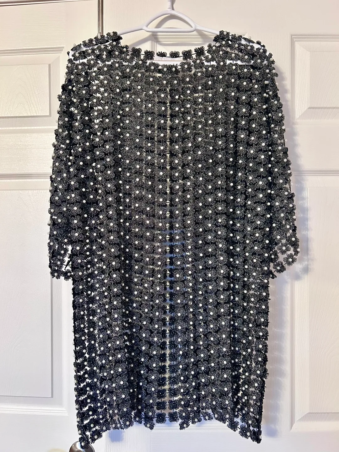 Vintage Black, Silver & Pearl Joseph Ribkoff Jacket image indicator(8)