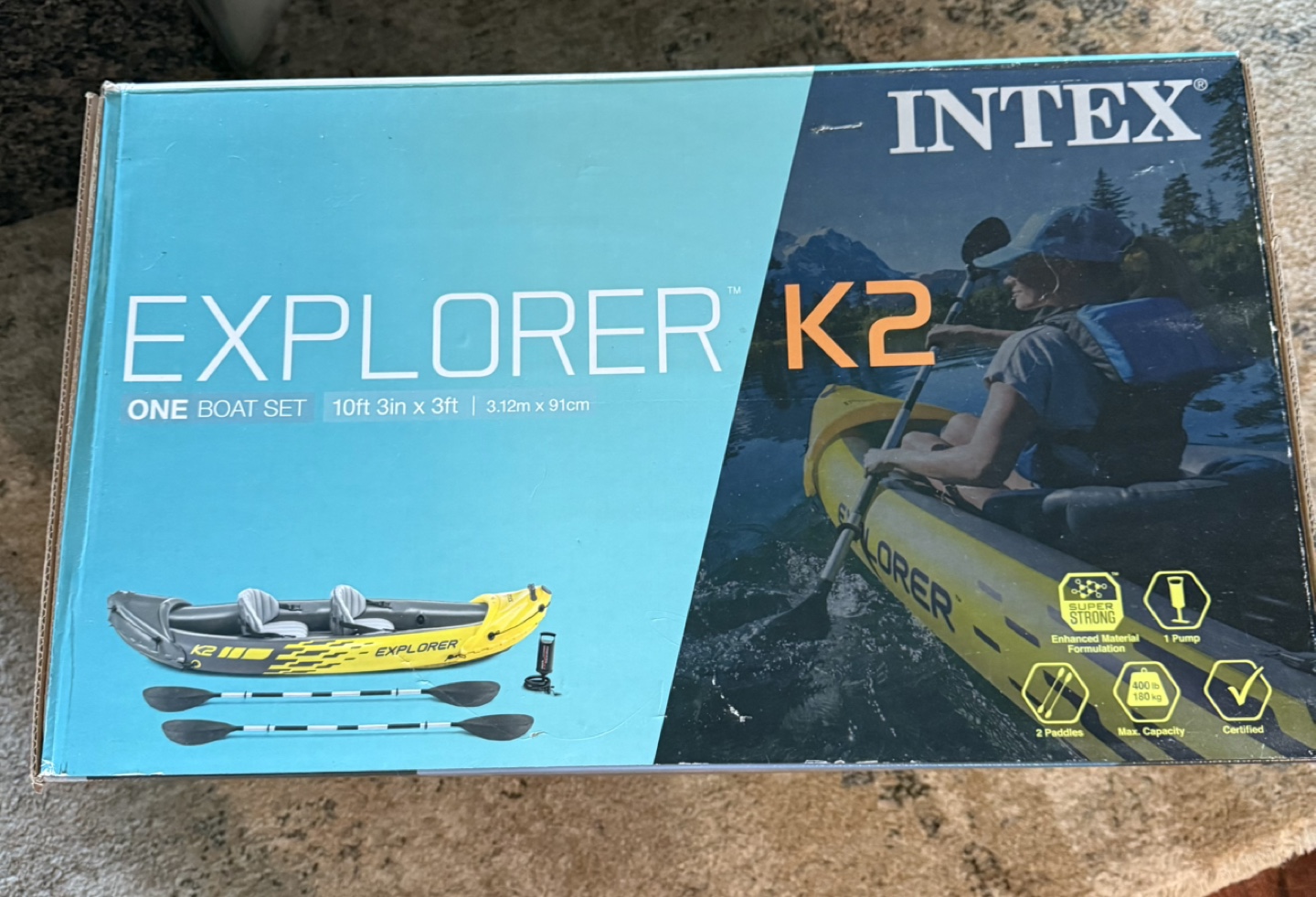 Two person sit on kayak - photo 4