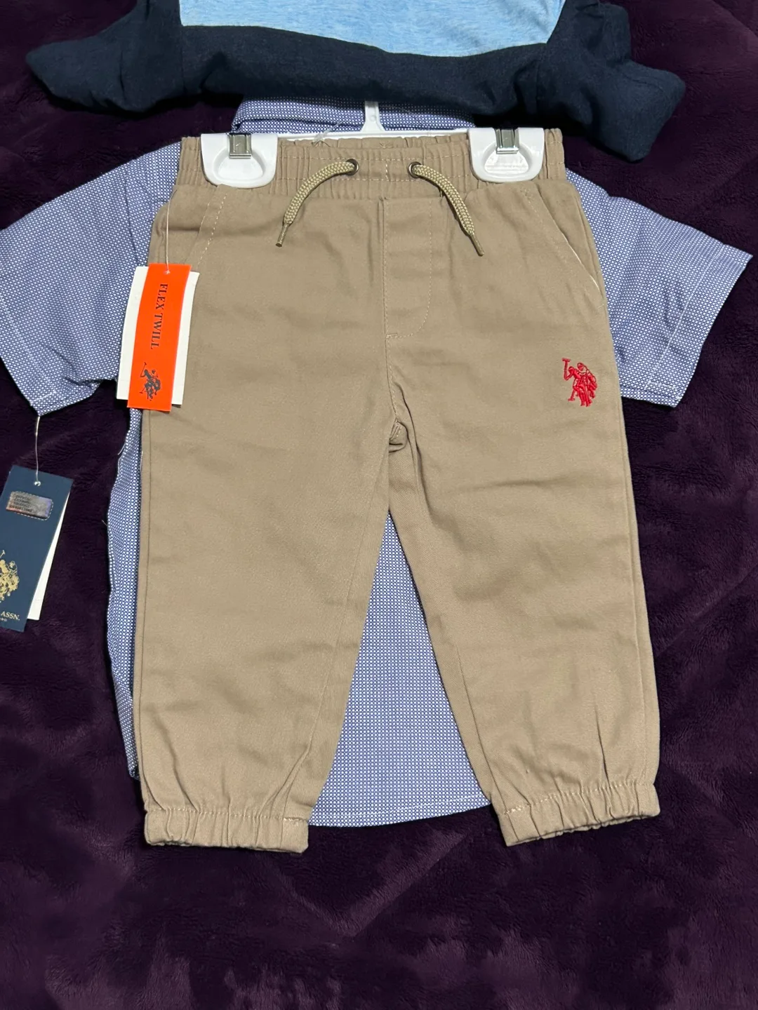 US Polo Assn. 3-Piece Baby Boy Outfit image indicator(2)