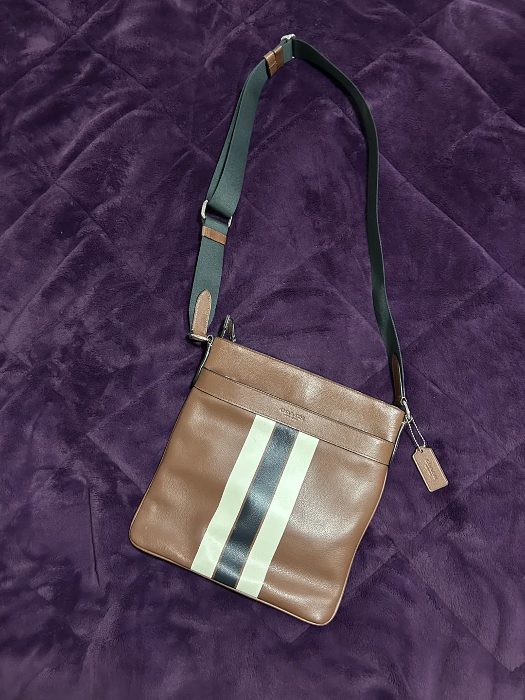 Coach Leather Crossbody Bag image indicator(2)