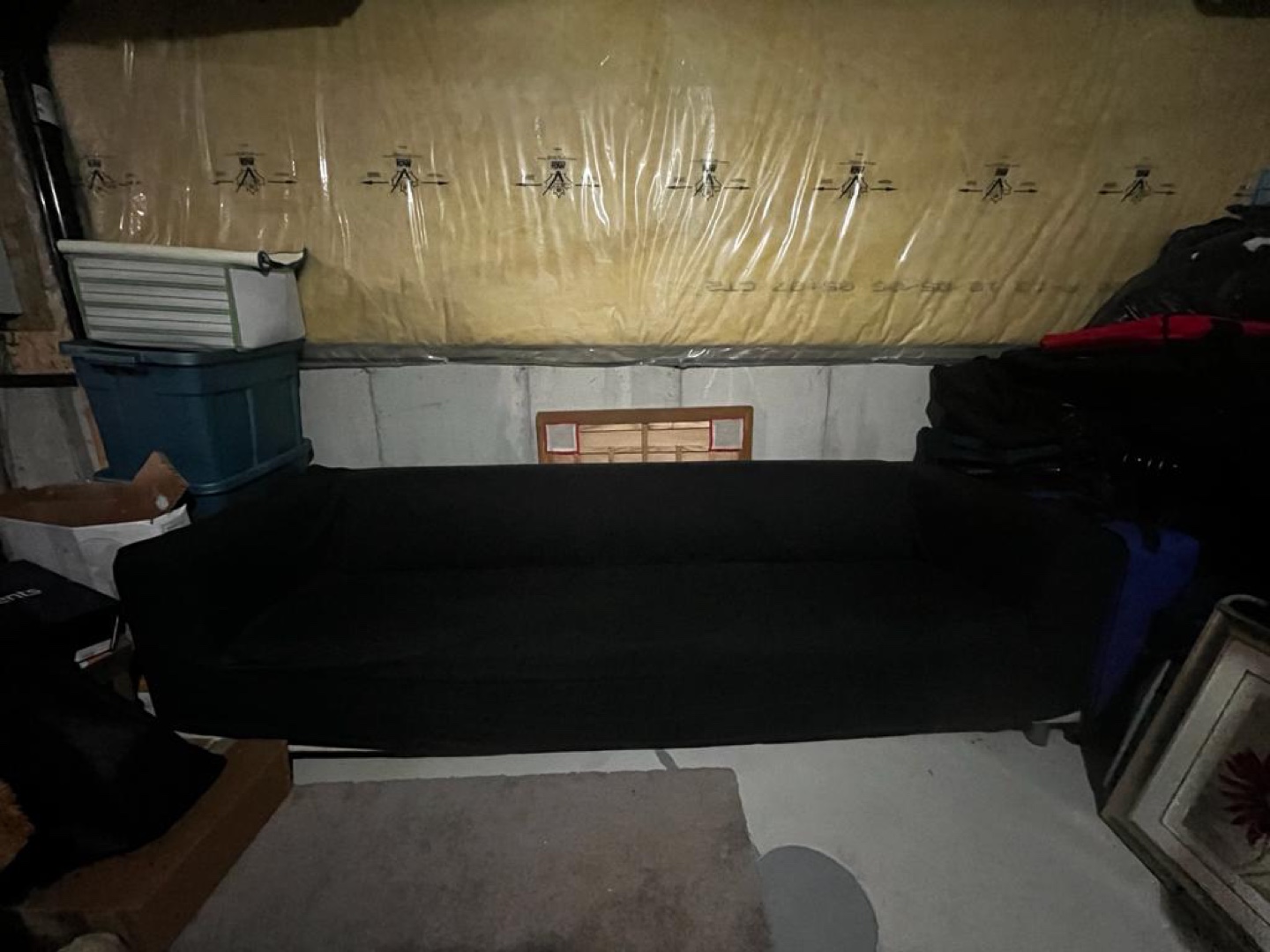 Sofa with black covers - photo 2