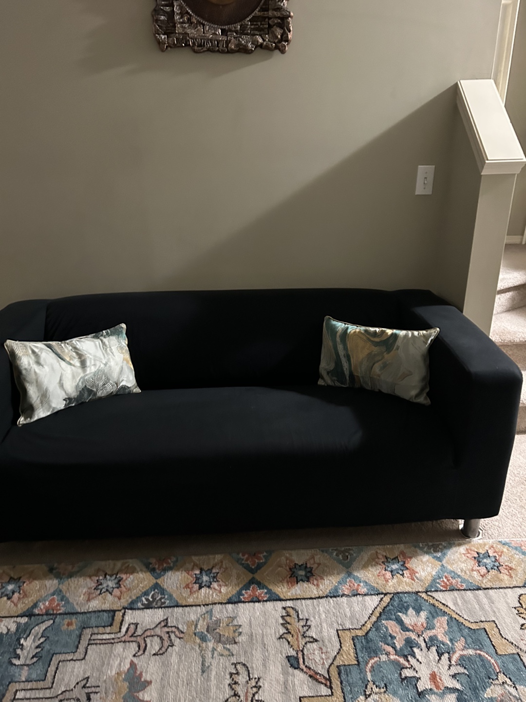Sofa with black covers - photo 4