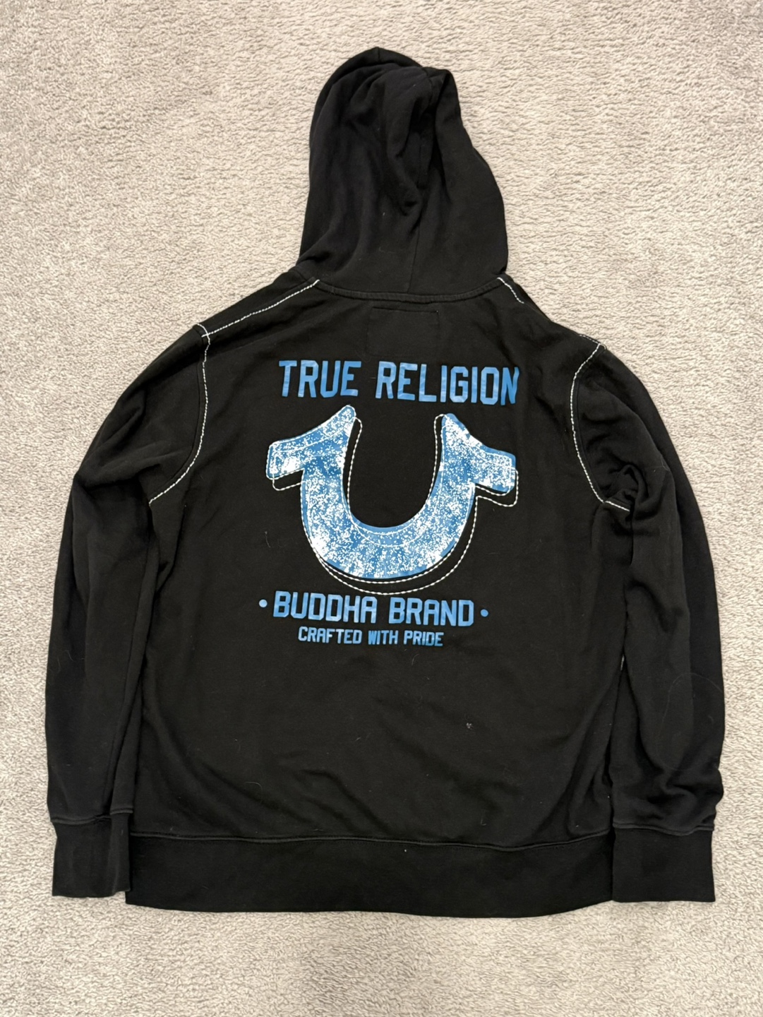 True Religion Buddha Brand Zip-Up Hoodie - photo 2