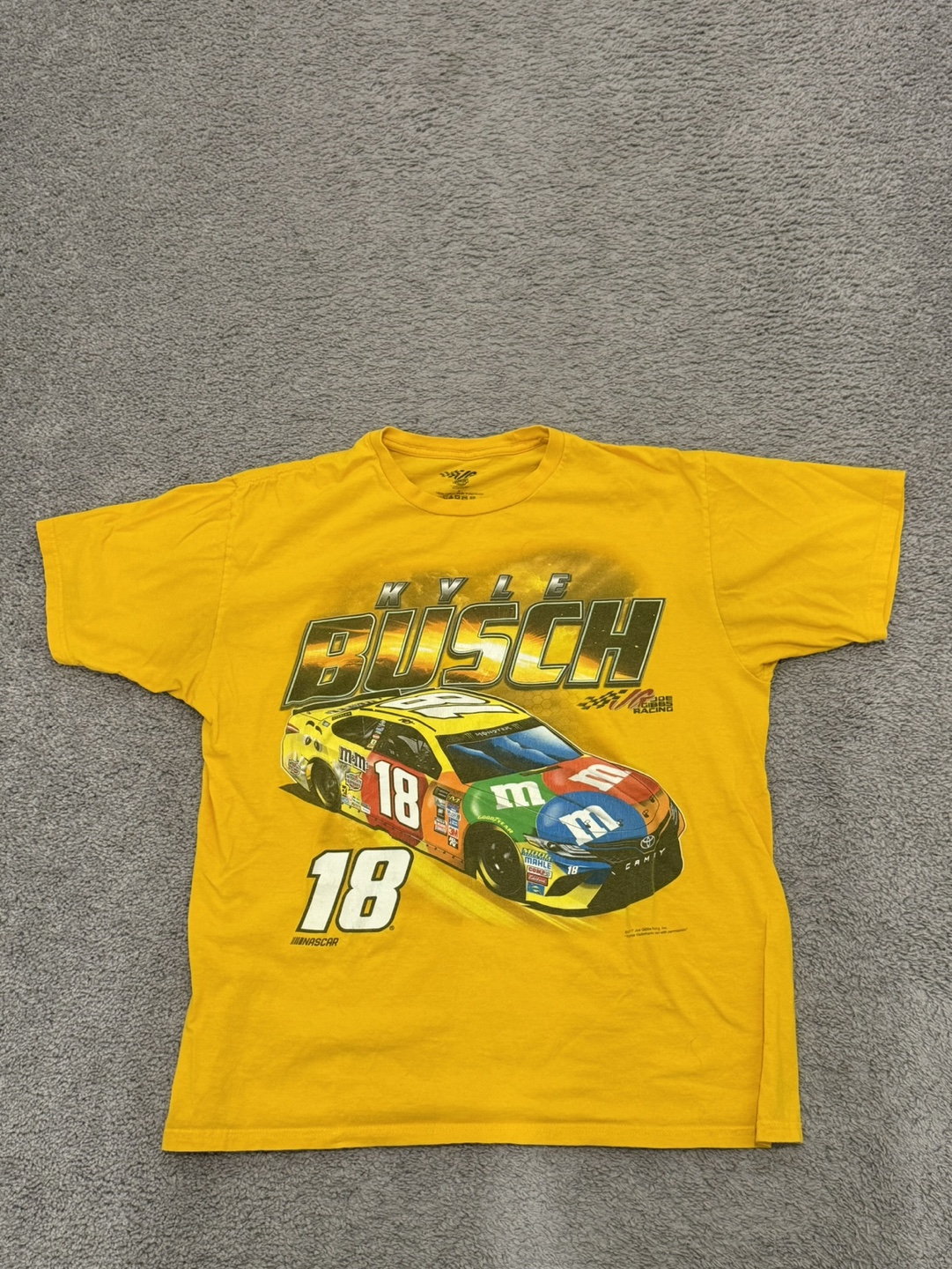 Kyle Busch #18 M&M's NASCAR T-Shirt