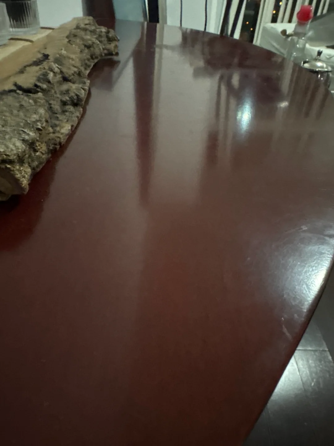 Half-Round Mahogany Console Table image indicator(3)