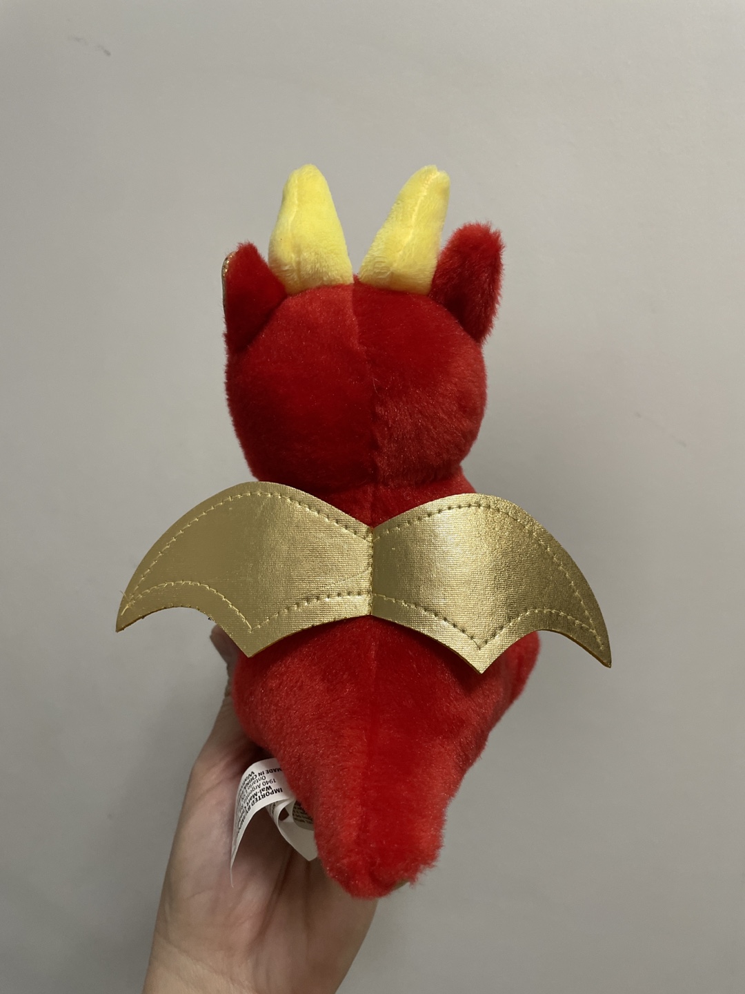 Adorable Red Dragon Plush Toy - photo 3