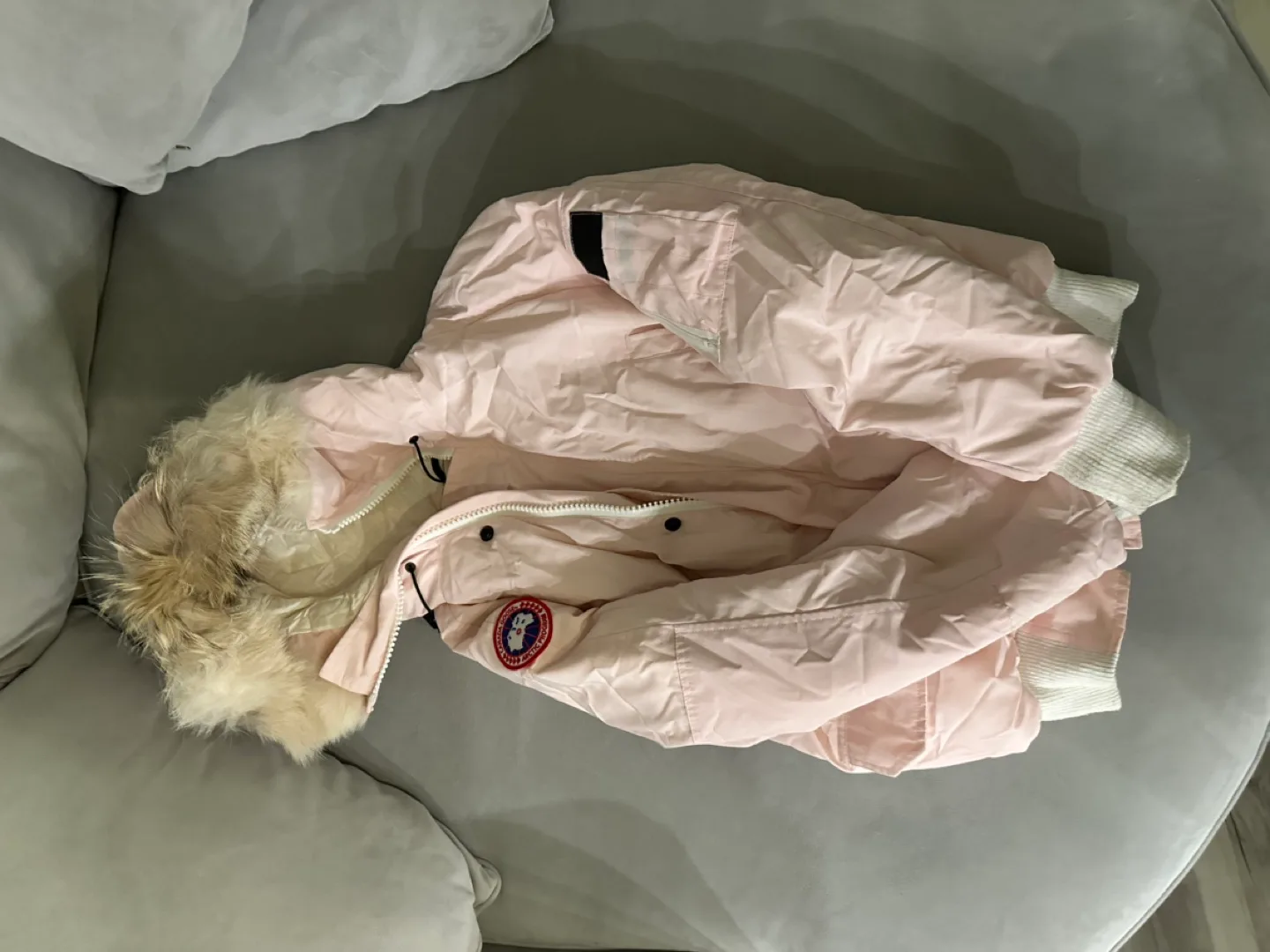 Canada Goose  Bomber Jacket in Blush image indicator(3)