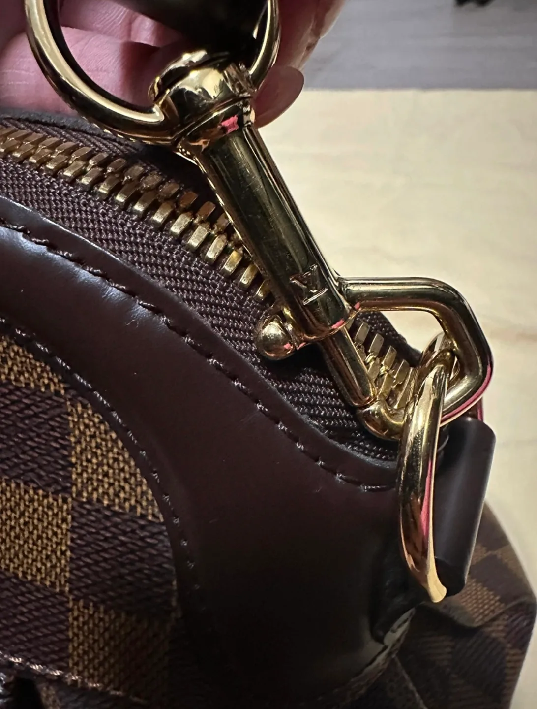 Authentic Louis Vuitton Damier Trevi PM image indicator(5)