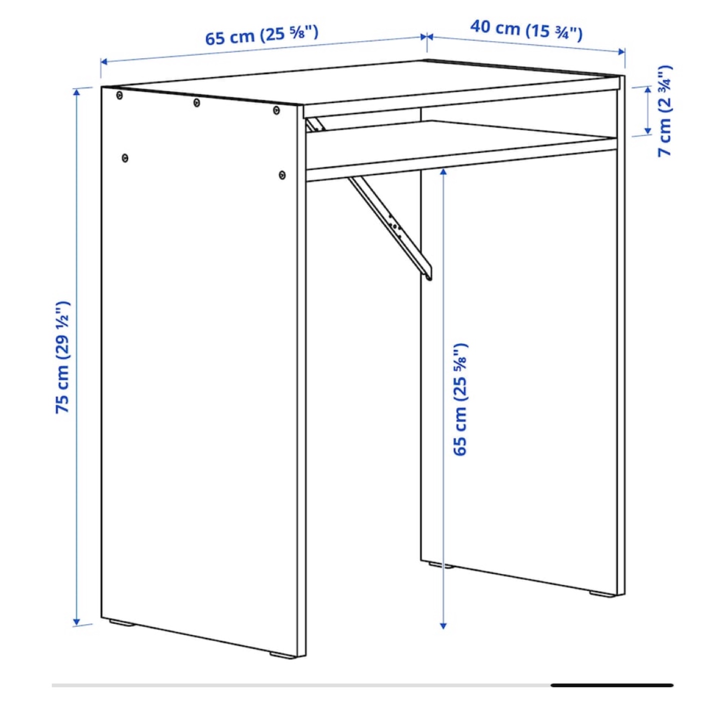 IKEA Desk White - photo 2